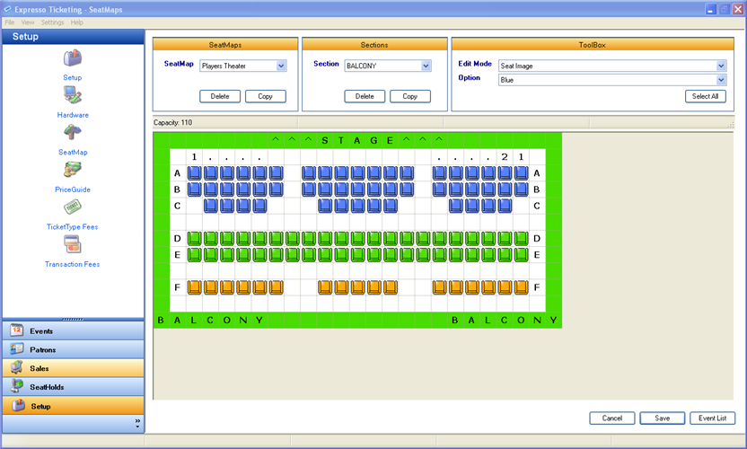 SeatMap